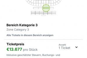 炒疯了！欧冠决赛赛前仍有黄牛票，价格高达1.36万欧